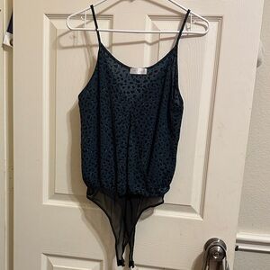 Vestique Black Lace Bodysuit